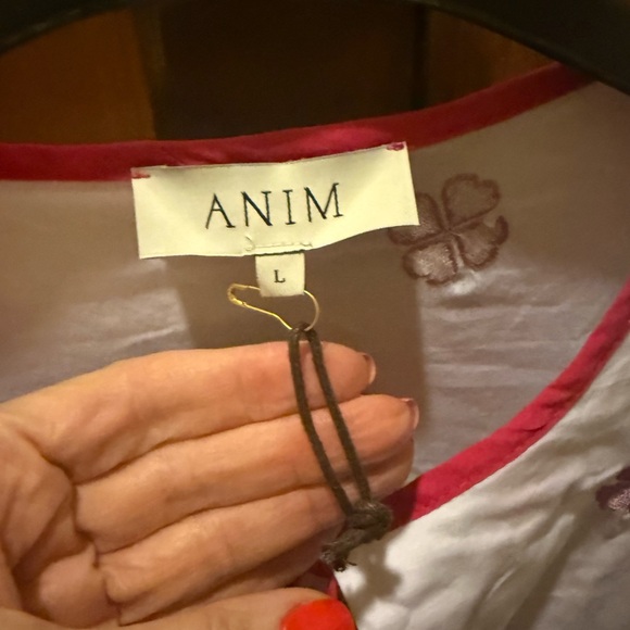 Anim | NWT Tomato Girl Poplin Embroidered Molly Mini Dress | L - Picture 5 of 9